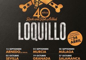 Ampliar información de Loquillo arrancará su gira 40 aniversario en Arnedo el próximo 15 de septiembre