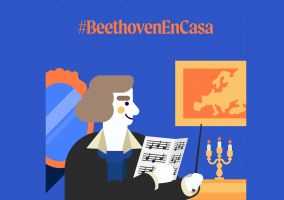 Ampliar información de Beethoven en casa. Celebra el día de Europa