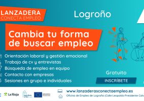Ampliar información de Abierta la inscripción a la nueva Lanzadera Virtual Conecta Empleo de Logroño