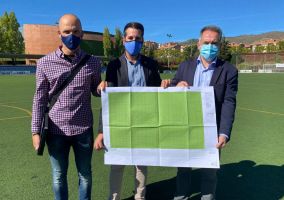 Ampliar información de La renovación del césped artificial del campo anexo de fútbol 11 se realizará en 2022.