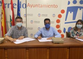 Ampliar información de Cáritas Parroquial de Arnedo suscriben el convenio de colaboración 2021
