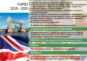 Ampliar información de Oferta Academia Mpal. de Idiomas Curso 2019/2020