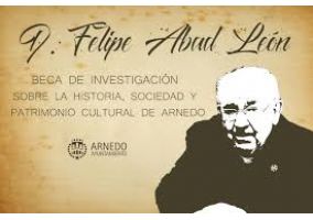 Ampliar información de  Ultimos días de presentación de trabajos a la Convocatoria del II Premio de investigación Felipe Abad León sobre la historia, la sociedad y el patrimonio cultural de Arnedo 2018. 