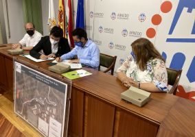 Ampliar información de El Gobierno de La Rioja y el Ayuntamiento de Arnedo firman el convenio de colaboración para financiar las obras de los Accesos Norte de la ciudad