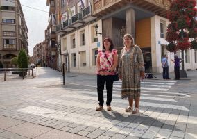Ampliar información de Frases por la igualdad en los pasos de peatones de la ciudad