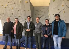 Ampliar información de Finalizada la reforma del nuevo boulder de escalada