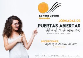 Ampliar información de Carné del Centro Joven y jornadas de puertas abiertas para jóvenes nacidos entre 2006 y 2008