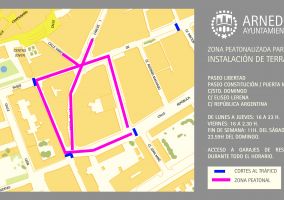 Ampliar información de Este viernes 22 de mayo comienza la peatonalización de la zona centro de la ciudad.