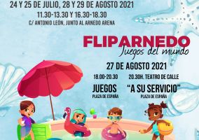 Ampliar información de Toboganes acuáticos urbanos y el fliparnedo 2021, citas veraniegas para pequeños y jóvenes