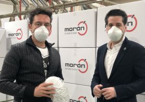 Ampliar información de Grupo Morón dona 5.000 mascarillas homologadas al Ayuntamiento de Arnedo.
