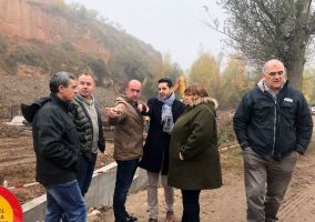 Ampliar información de Visita a las obras de mejora integral de la acequia Mabad en Arnedo.