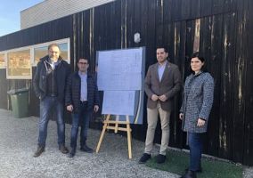 Ampliar información de Comienzan las obras de mejora del edificio de vestuarios. 