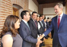 Ampliar información de El Alcalde participa en el acto de entrega de la Llave de Oro del Municipalismo a SM El Rey