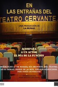Ampliar información de Rutas Teatralizadas: EN LAS ENTRAÑAS DEL TEATRO