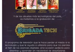 Ampliar información de Brigada Tech de TVE presentado por Luján Argüelles grabará su gala 8 en Arnedo