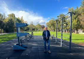 Ampliar información de Renovado por completo el gimnasio al aire libre del Parque del Cidacos